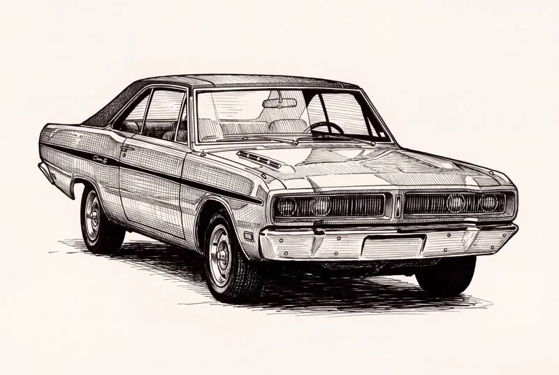 Dodge Charger no acabamento Intenso — Preto